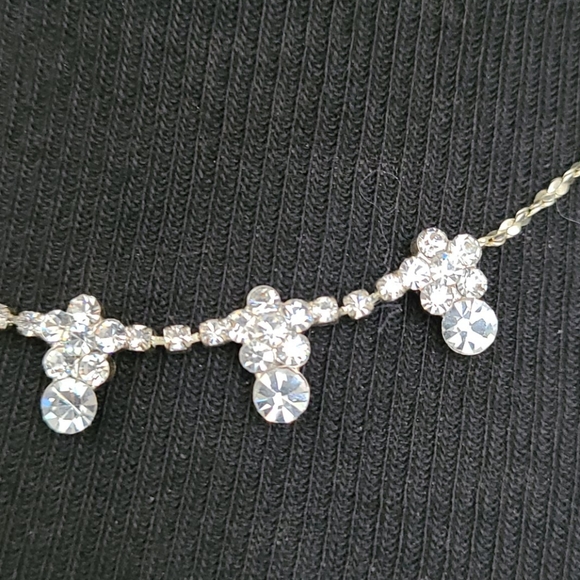 Diamond look necklace - Picture 8 of 13